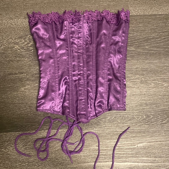 Tops - Purple Corset